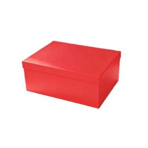 Red packaging box